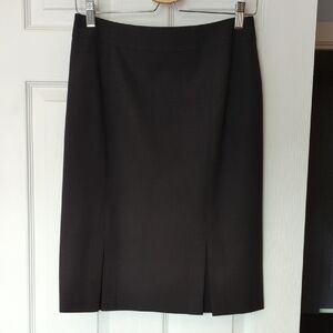 Like New! Semantiks Wool Blend Black Pencil Skirt Sz 2